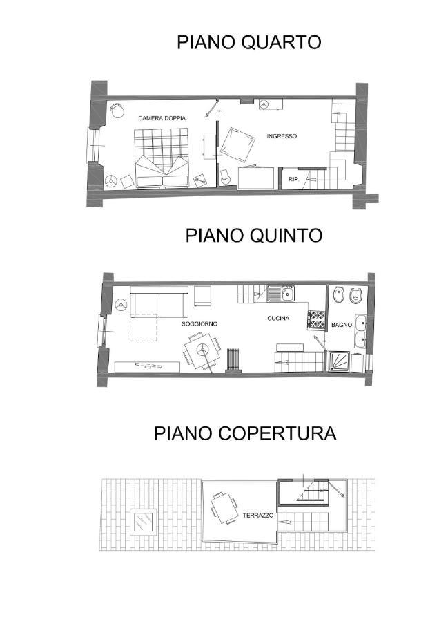 Dimora Della Galera Lägenhet Genua Exteriör bild